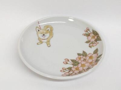 豆皿セット ワンちゃんのお散歩 九谷焼
