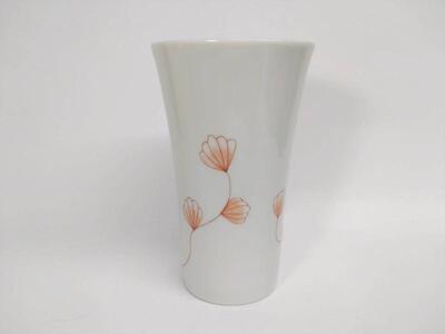 （クラゲ）フリーカップ 赤絵 九谷焼