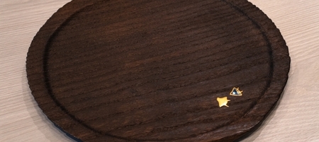 【桐工芸】(ひょうたん)干菓子盆