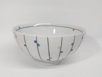 組飯碗 ネップ 九谷焼