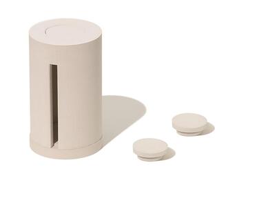 soil珪藻土 アロマポット【ホワイト】