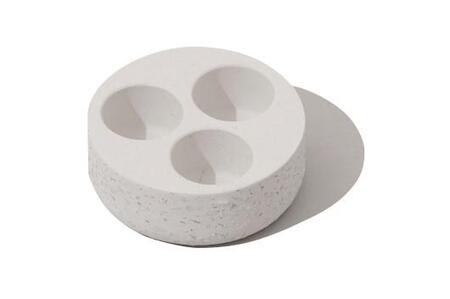 soil珪藻土 コンタクトレンズケーストレーハード【ホワイト】