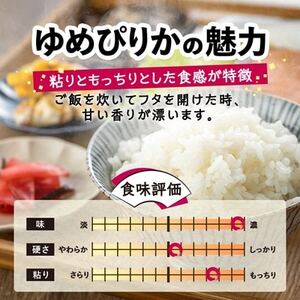 【毎月定期便】特別栽培米 北海道産ゆめぴりか 5kg精米全12回【4072965】