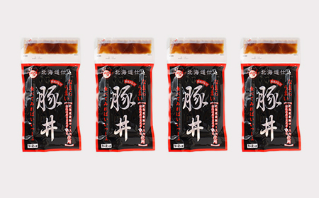 なまらうまいっしょ!ハーフセット・日高昆布使用豚丼150g×4パック_惣菜・加工品 レトルト 肉 豚肉 _【配送不可地域:離島】【1361168】