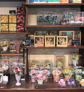 水引BOXプリザーブドフラワー(ピンク)