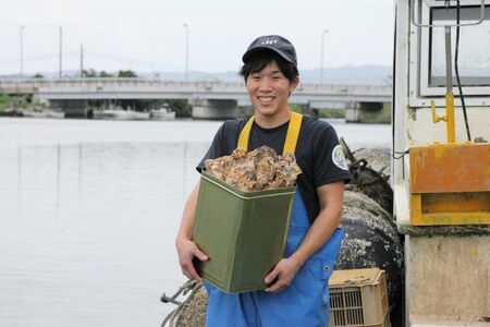 【発送時期が選べる】魚介類 牡蠣 / 山口水産の能登かき / 殻付き一斗缶[殻付き約70～80個]◇   | 訳あり 生活応援価格 ご家庭用 石川県 七尾市  ※2026年1月中旬～5月中旬頃に順次発送予定