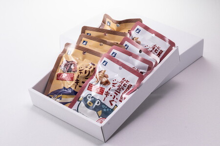 魚介類　海鮮　/能登のジャーキーセット（能登ふぐ・鰤っこ　各４袋）[ノト８]