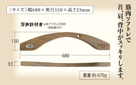 肩甲骨をほぐし背筋を鍛える「年輪の力」筋肉ソフトレ4 筋トレ