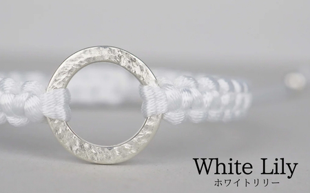 Bracelet -Dawn- White Lily シルバー ブレスレット【ホワイトリリー】