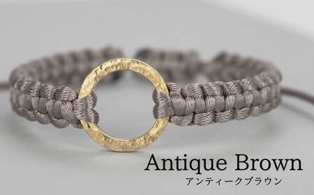 Bracelet -The SUN- Antique Brown ゴールド ブレスレット【アンティークブラウン】