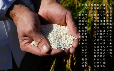 特栽コシヒカリ 精米 白米（玄米5㎏ 精米したて白米発送） こしひかり