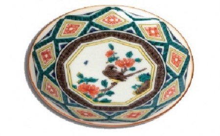 九谷焼 名品小皿コレクション４点 G 小皿