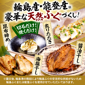 豪華な輪島ふぐセット【南谷良枝商店】wa058-003