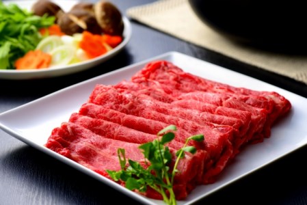 能登牛 モモ肉(しゃぶしゃぶ・すき焼き用)1kg