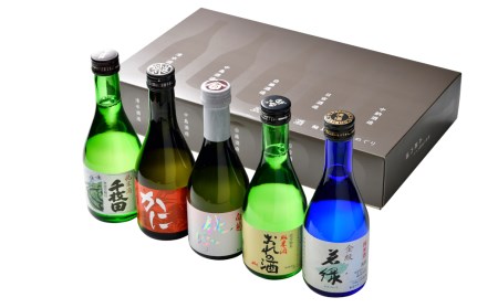 五蔵六酒 輪島の酒蔵めぐり(300ml×5本)