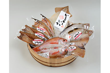 いしる干し(干物、冷凍)セット(中)