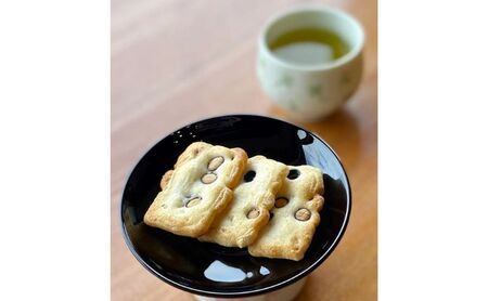 塩田村セット（奥能登揚げ浜塩/3個 塩田村の塩かき餅/1箱)