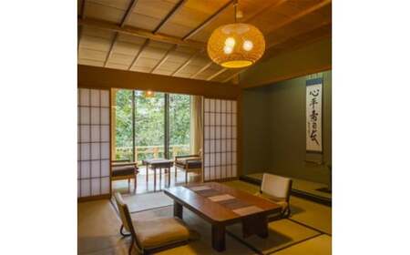 山中温泉 かよう亭 ペア宿泊券 露天風呂付客室 1泊2食 2名 ペア 食事付き 温泉 旅館 露天風呂 旅行 宿泊 宿泊券 能登半島地震 支援 能登半島地震復興支援 F6P-2950