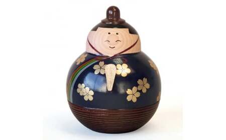 山中漆器 木のひな人形 天然木 木製 お内裏様 お雛様 ひな飾り おびな めびな 飾り インテリア ギフト 伝統工芸 工芸品 国産 日本製 復興 震災 コロナ 能登半島地震復興支援 北陸新幹線 F6P-2376
