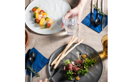 ARASカトラリーセット【カラー：ホワイト】 カトラリー セット フォーク スプーン ナイフ 割れない 保証付き ARAS エイラス 色が選べる 食器 贈り物 ギフト 1.5万円 15000円 F6P-2028