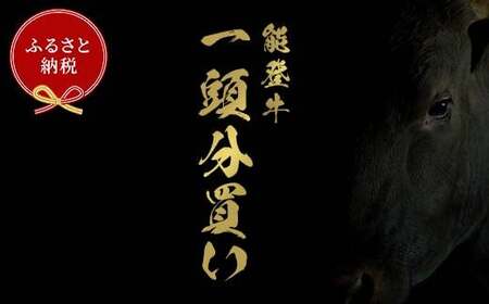【和牛セレブ】能登牛 一頭買い（12分割配送） 牛肉 最高級 一頭買い 黒毛和牛 能登牛 和牛セレブ F6P-2157