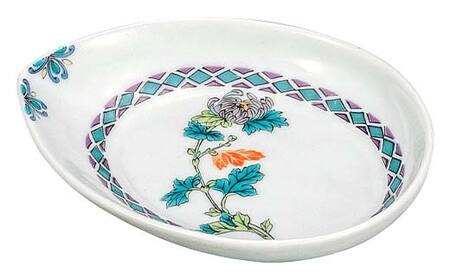 九谷焼 皿揃 草花絵変り 5枚組 食器 お皿 日本製 ギフト プレゼント F6P-2847