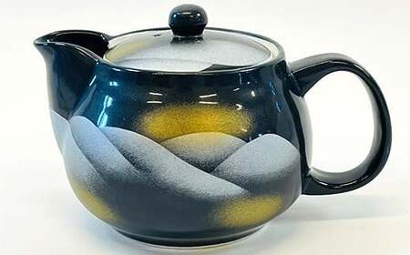 九谷焼 ポット急須 連山 網付き 茶こし付き 食器 日本製 ギフト プレゼント F6P-2872