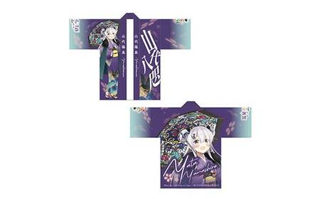 法被 温泉むすめ 山代八咫 加賀彩傘Ver. ご当地キャラ 山代温泉 加賀温泉 ファッション F6P-3127