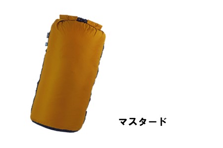 [R180] oxtos 透湿防水 コンプレッションドライバッグ 20L 【マスタード】