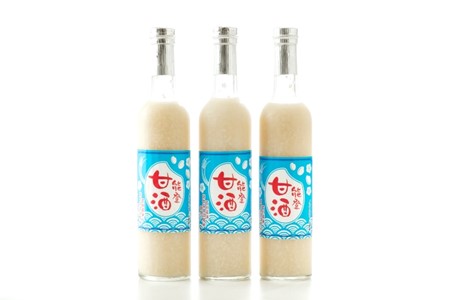 3回 定期便 甘酒 500ml 3本 甘酒