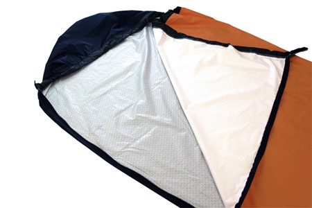 oxtos 透湿防水 シュラフカバー レギュラーサイズ ブラウンゴールド×ブラック 【 シュラフカバー 】