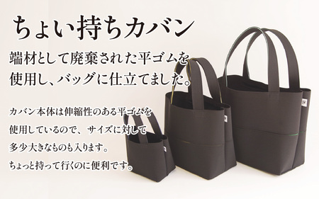 フタカチ・ちょい持ちカバン  小タイプ（２枚）