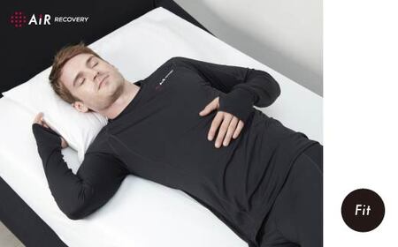 nishikawa 西川【エアーリカバリー】スリープテックウェア リカバリーウェア メンズ トップス Mサイズ