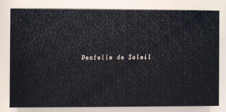 『 Dentelle de Soleil 』【13cm×30cm】（金箔加工：黒）　１枚