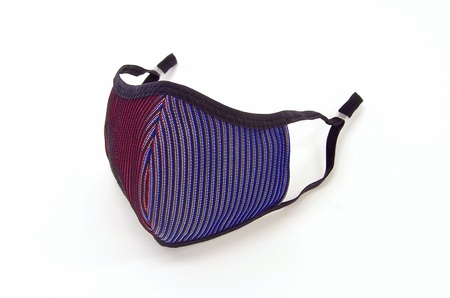 ３Ｄ ＣＯＯＬ ＭＡＳＫ（レッドブルー）Ｌサイズ　１枚