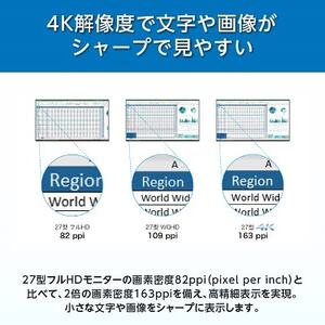 EIZOの27.0型4K液晶モニター FlexScan EV2740X ホワイト【1402134】