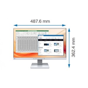 EIZOの21.5型フルHD液晶モニター FlexScan EV2130 セレーングレイ_家電製品 パソコン・周辺機器  _【1450845】