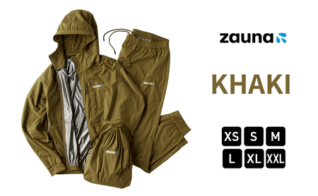 zauna suit / ザウナスーツ　KHAKI　カーキ　着るサウナ XL