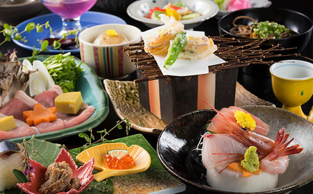 辰口温泉 たがわ龍泉閣露天風呂付「椿苑」ペア宿泊券 旅行 