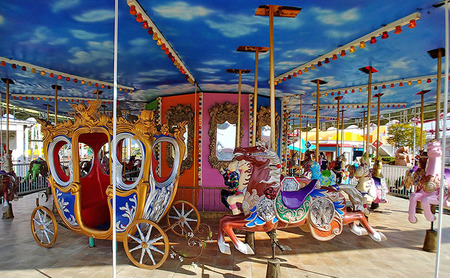 チケット 遊園地乗物券33枚綴り 手取フィッシュランド 遊園地 体験ギフト 家族 石川県 能美市　