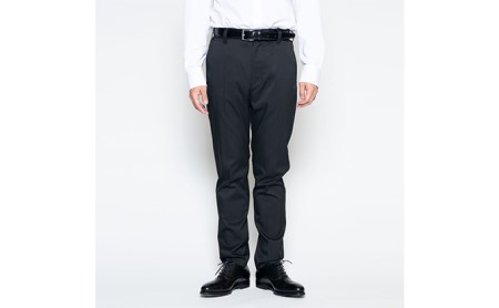 【ふるなび限定】メンズBizフルレングスパンツ「ワークウェアスーツ」スーツに見える作業着　丸洗い可 ストレッチ 速乾 部屋干し可 撥水 シワになりにくい　ブラック FN-Limited-SP ファッション 服 男性  L