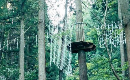 アドベンチャーガーデン能美 年間パス チケット 体験 レジャー フィールドアスレチック 子供 観光 アクティビティ 自然と遊ぶ