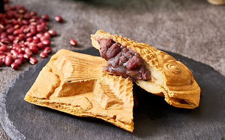 冷凍たい焼き 能登産大納言あずきとカスタード 計8個【配送不可地域：離島】【1685311】