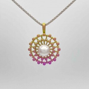 クラフト金澤のチタン製　パールペンダントトップ　ソーニョ_装飾品・工芸品 ペンダント・ネックレス アクセサリー _【配送不可地域：沖縄県】【1333704】