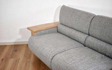 ソファー 3人掛け【張地・木塗装色選択可】(コリーダ)