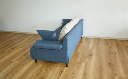 ソファー 3人掛け【張地・木脚塗装色選択可】ローソファー（ジーナ）