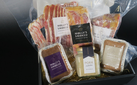 モリーズ 無添加ベーコン＆3種のリエットセット