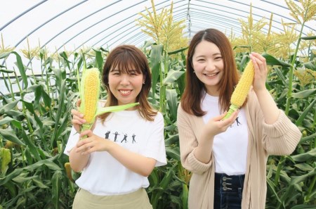 【先行予約】大地の恵み「とうもろこし2色セット」北海道産　7本