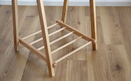 ハンガーラック【塗装色選択可】北海道産エルム材使用