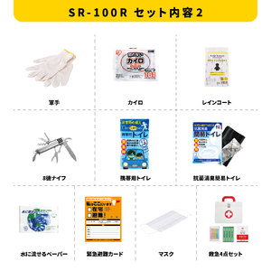 帰宅支援20点セット 防災セット 災害対策